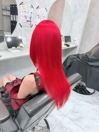 ロング カラー 🌺ハイトーン🌺 矢葺 なぎさ🌺🌺のヘアスタイル