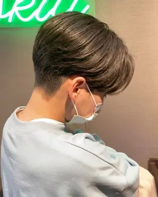 パーマ メンズ 門岡 昌輝のヘアスタイル