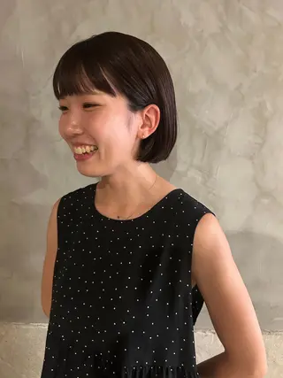 ショート カラー ayane⭐️ボブ・ ショート・パーマのヘアスタイル