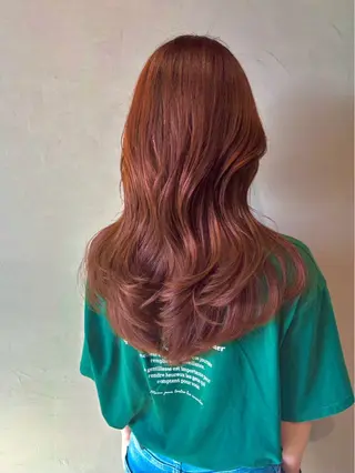 カラー 『23°』筑間 穂乃花のヘアスタイル