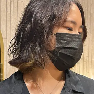 ショート パーマ Uo/透明感カラー /髪質改善のヘアスタイル