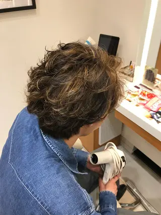 カラー 美容室 ドルチェのヘアスタイル