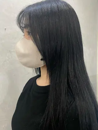 ロング カラー 佐伯 鼓乃美のヘアスタイル