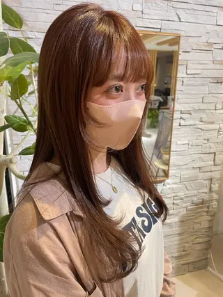 ロング [siie] カキのヘアスタイル