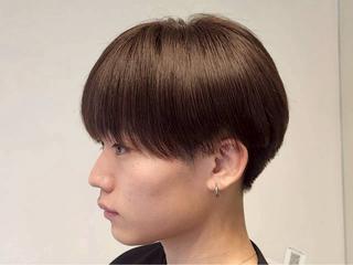 カラー メンズ 小笠原 栞菜のヘアスタイル
