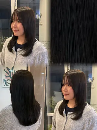ロング カラー 【YARD.】橋本 稀乃のヘアスタイル