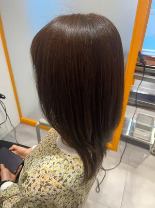 カラー 佐々木 梨乃のヘアスタイル