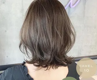 ミディアム 竹内 gayaおゆみ野店のヘアスタイル