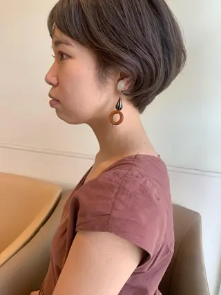 ショート e rikaのヘアスタイル