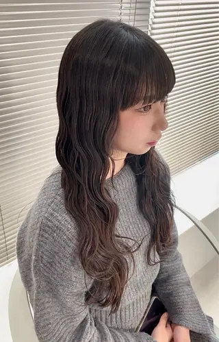 ロング 黒田 優里 🎀🫧のヘアスタイル