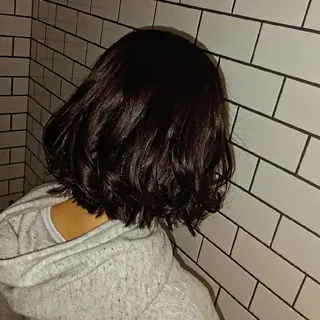 カラー ミディアム セナ✨ ブリーチカラーのヘアスタイル