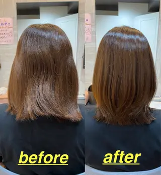 セミロング ディアーズ さくらのヘアスタイル