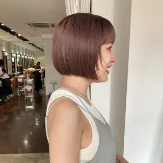 ショート 的場 莉音のヘアスタイル