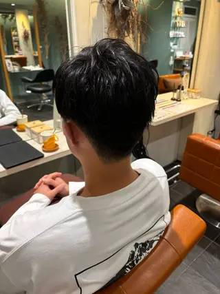 パーマ メンズ オーガニックカラー/ 表参道/ルカのヘアスタイル