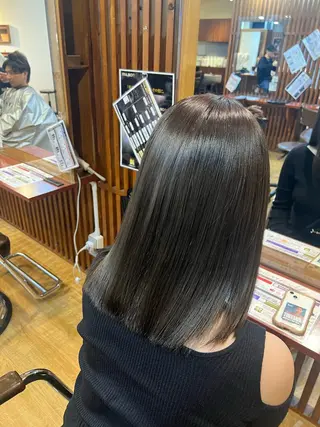ミディアム 流山おおたかの森 林悠仁のヘアスタイル