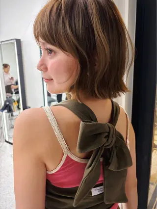 ショート 盛れるレイヤーカット jilblanカホのヘアスタイル