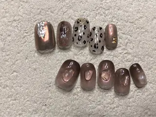 ネイル パラあり！フィルイン 美フォルムのネイルデザイン