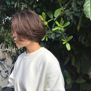 ショート カラー ショート特化 /天神大名/ハルナのヘアスタイル
