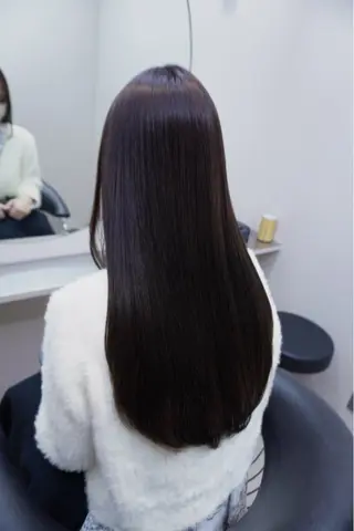 ロング 似合わせレイヤー ‪ෆ‪.*艶髪補修のヘアスタイル