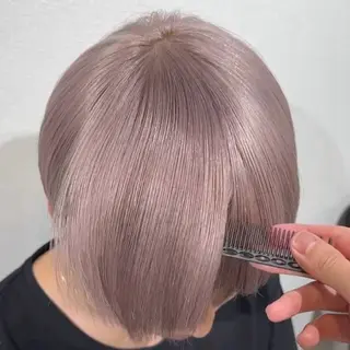 ミディアム カラー 🩵ニュアンスカラー 🩵ブリーチ/RENのヘアスタイル
