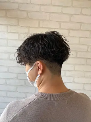 パーマ メンズ 川野 柚奈のヘアスタイル
