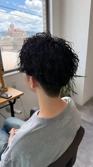 メンズ 渡辺 皐志 Li's 布施のヘアスタイル
