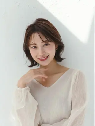 ミディアム TELAHAIR森川 憂一のヘアスタイル