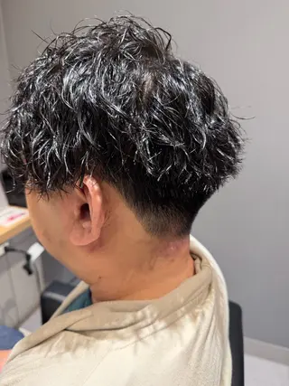 ショート パーマ メンズ 小白井 由美のヘアスタイル