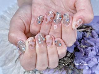 ショート カラー ネイル Le’a NailSalonのネイルデザイン