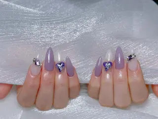 ロング パーマ yuna ユナのネイルデザイン