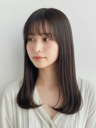 セミロング claire ema 💎酒井裕太郎のヘアスタイル