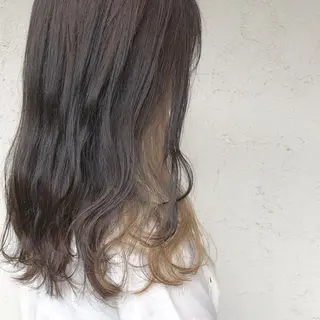 ミディアム カラー 艶髪育成サロン 京橋 shinのヘアスタイル