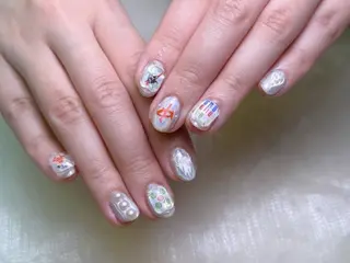 ネイル lucky nail 歌舞伎町のネイルデザイン