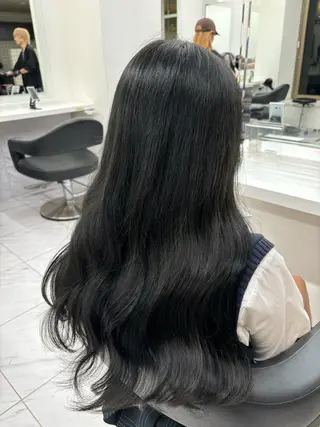 ロング 🪽直毛男子の救世主 🪽フェザーパーマのヘアスタイル