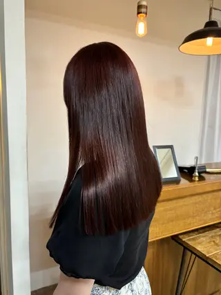 セミロング カラー ボブ&韓国レイヤー/ 艶カラー♡TOMOEのヘアスタイル