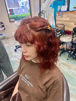 ミディアム 田牧 みゆきのヘアスタイル