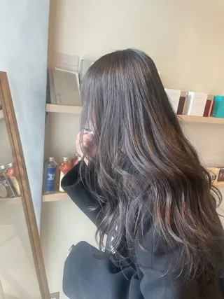 ロング ROCCO アイナ/ レイヤー透明感カラーのヘアスタイル