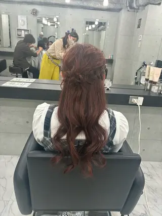 ロング ヘアアレンジ Endearing 🌟銀座のヘアスタイル