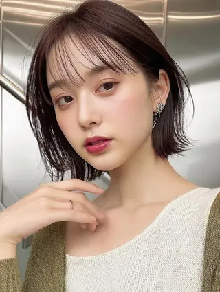 ミディアム パーマ特化✨/肥後 有紗のヘアスタイル