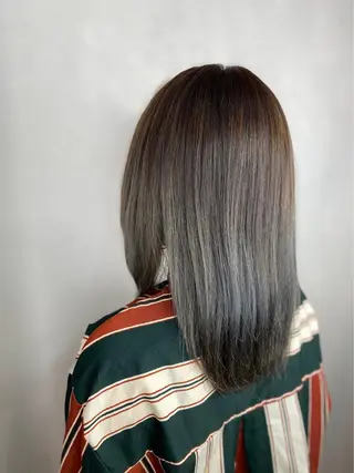 セミロング カラー BROCANTE立川 karasawa.nのヘアスタイル
