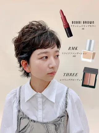 角戸 りおのヘアスタイル