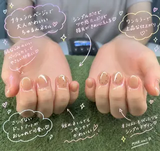 ネイル MHR nailのネイルデザイン