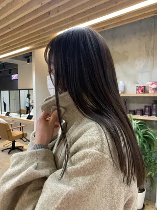 ロング 鈴木 まりやのヘアスタイル