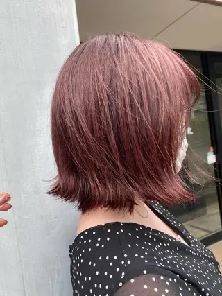ショート カラー ヘアアレンジ satsuki レイヤー・暖色のヘアスタイル
