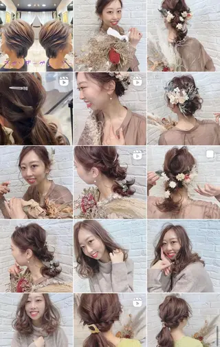 ロング ヘアアレンジ 伊藤 早人のヘアスタイル