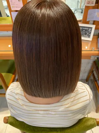 ミディアム 大久保 愛のヘアスタイル