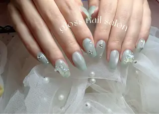 ネイル ゆり🌷 gloss nailのネイルデザイン