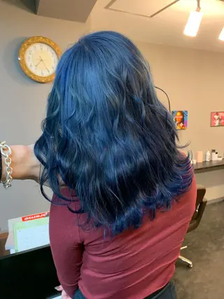ロング カラー Selenehair 三条本店のヘアスタイル