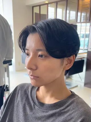 メンズ 草薙メンズ縮毛矯正 💫緒方美柚のヘアスタイル