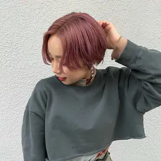 ショート カラー ✨👑お洒落ショート ❣️村上せいな✨のヘアスタイル